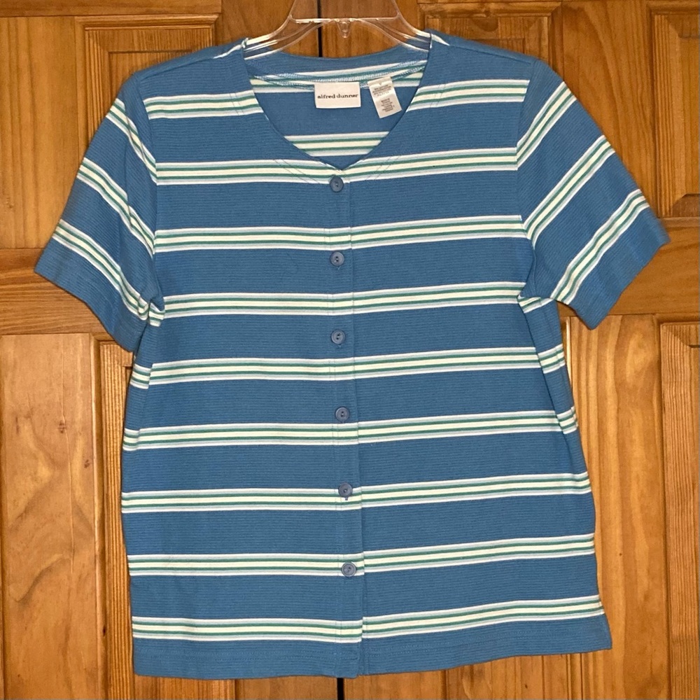 NWOT Vintage Alfred Dunner Top Blouse Size M